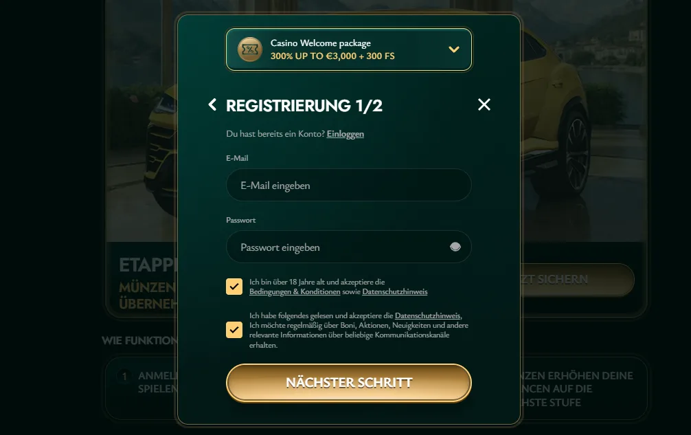 Cashed Casino Bonus